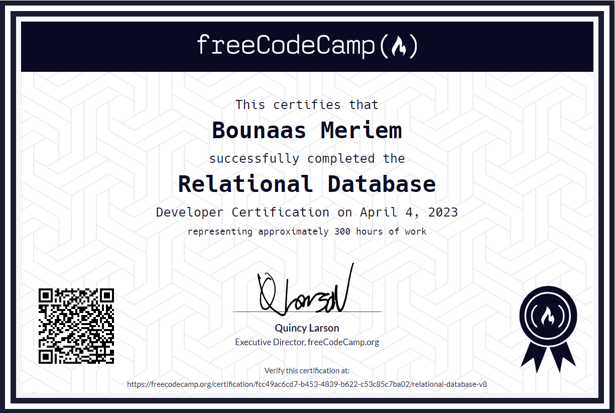 postgresql certificat